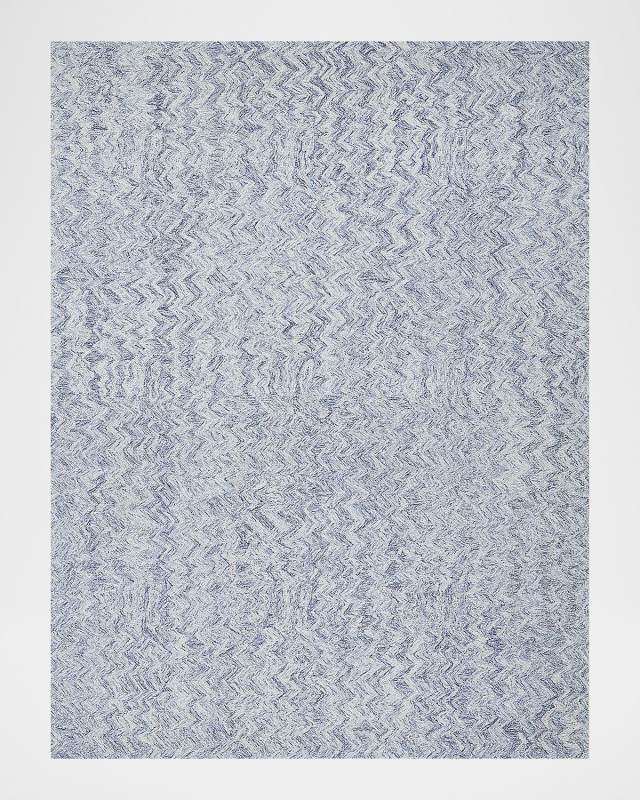 Veneta Hand-Tufted Blue Rug, 8' x 10'